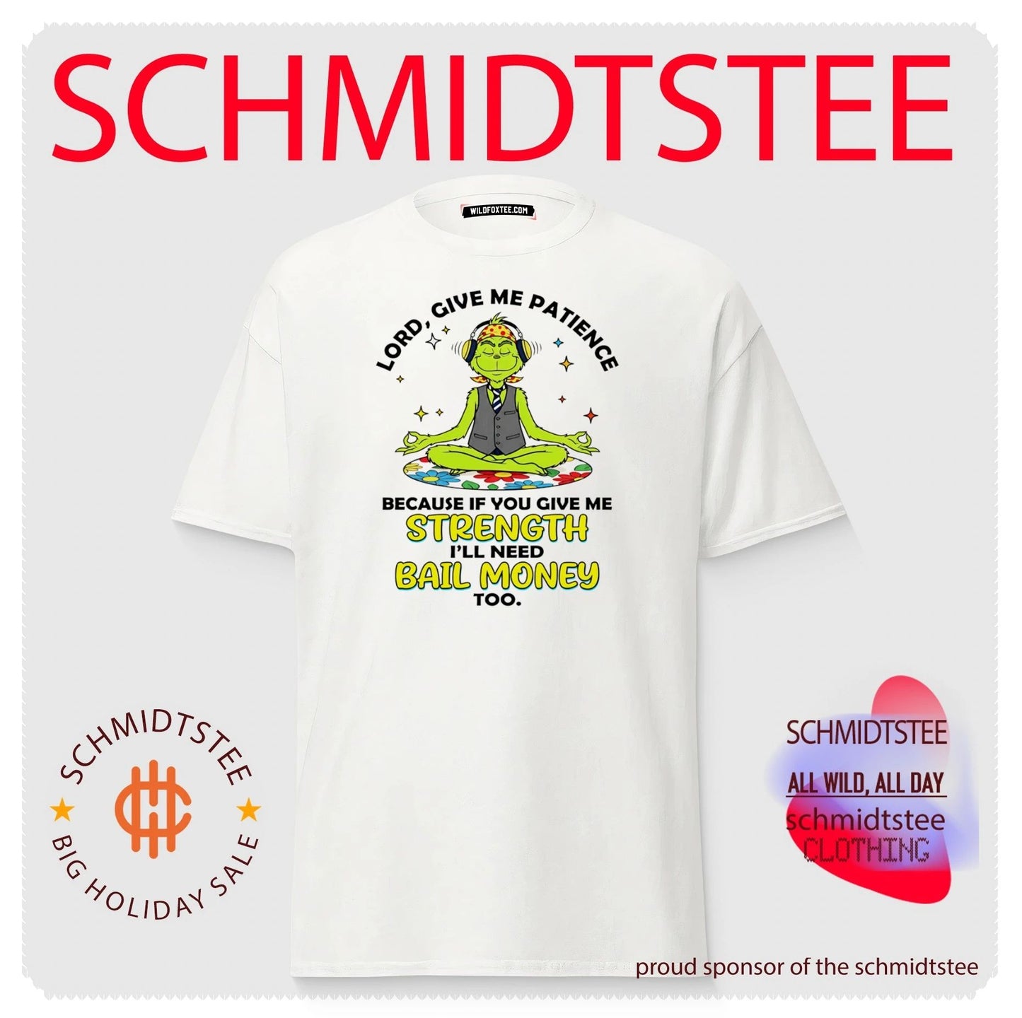 Lord Give Me Patience Because If You Give Me Strength I Will Need Bail Money Too shirt