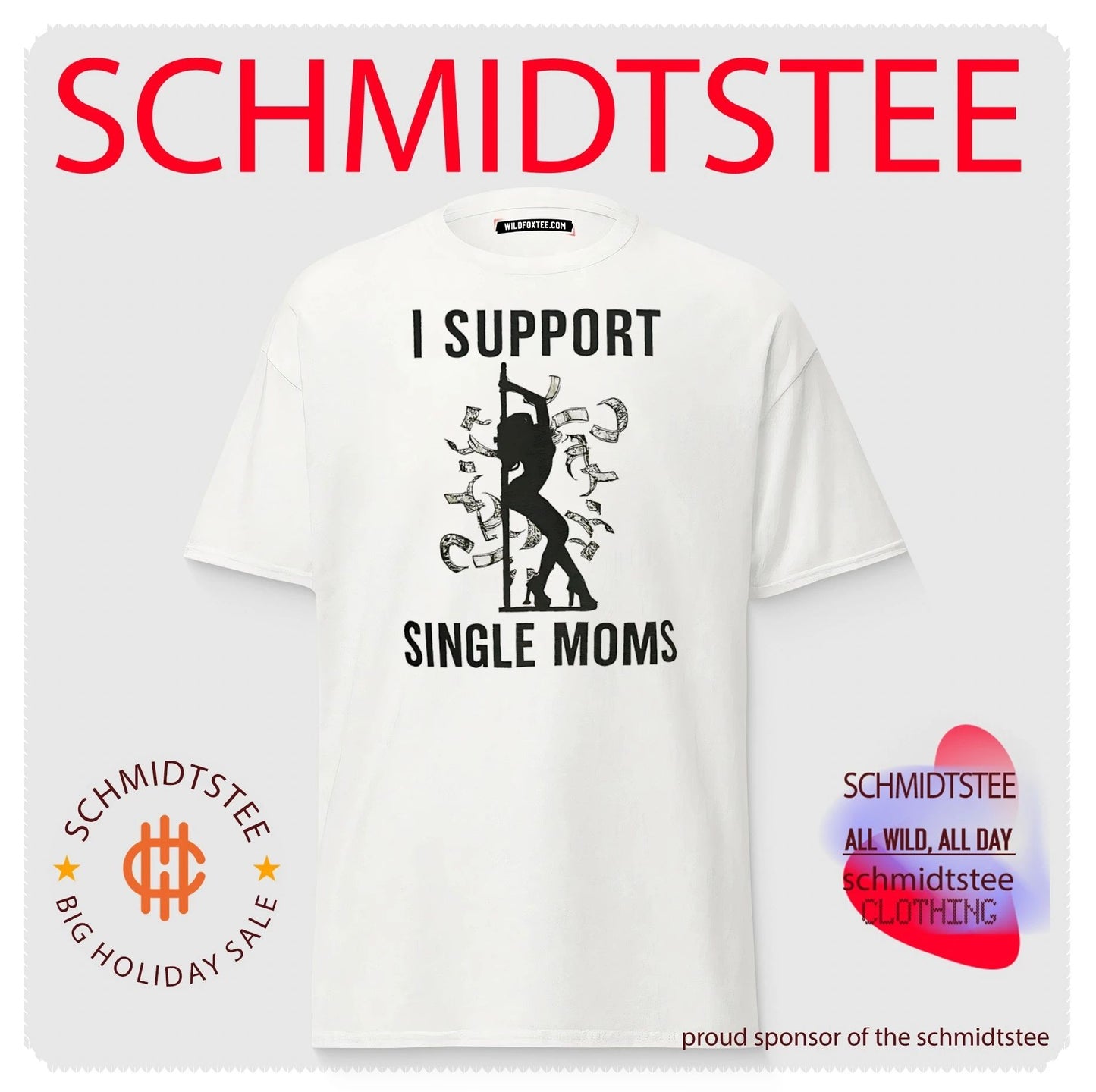 I support single moms shirt