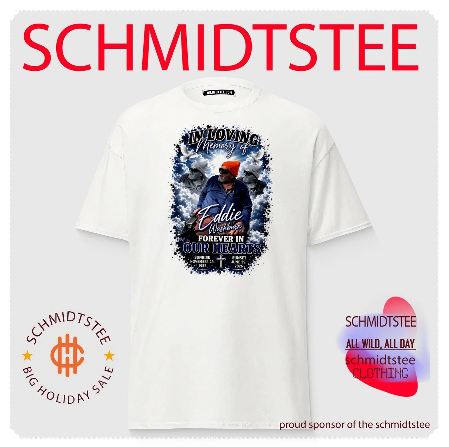 In Loving Memory of Eddie Washburn 1952–2026 Forever in Our Hearts shirt