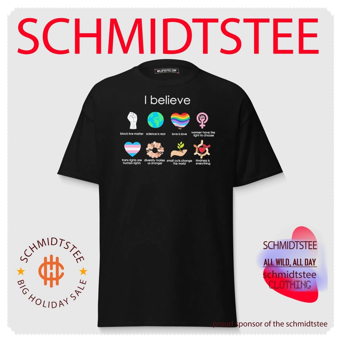 I belive graphic shirt