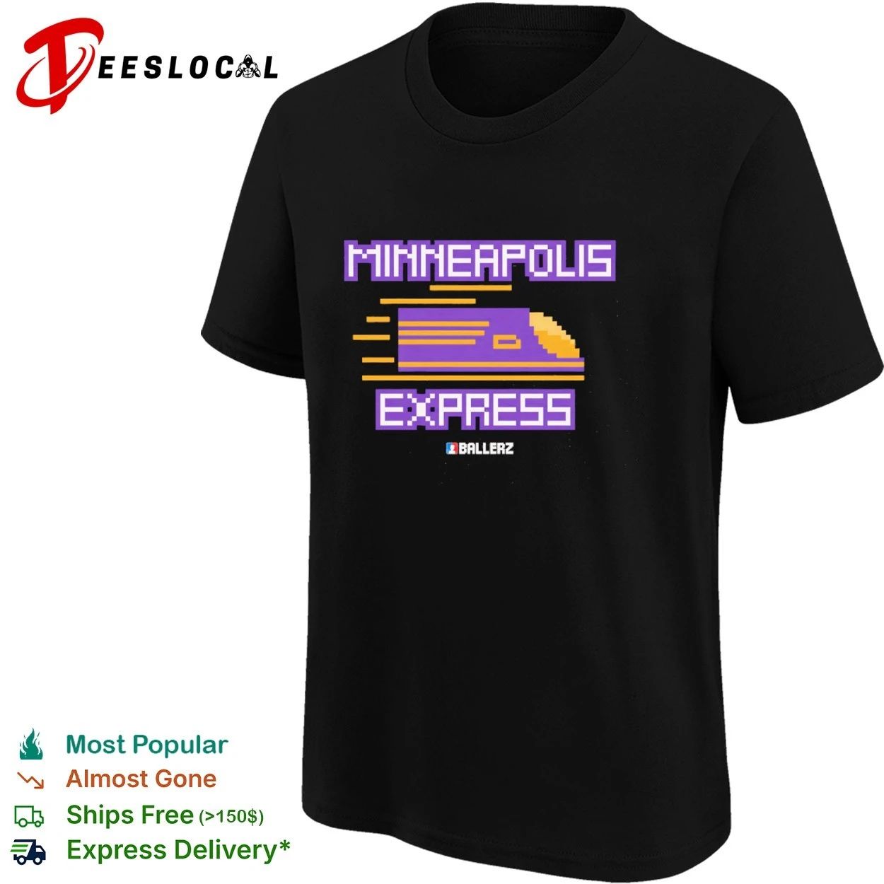 Minneapolis Express Ballerz Minnesota T-shirt