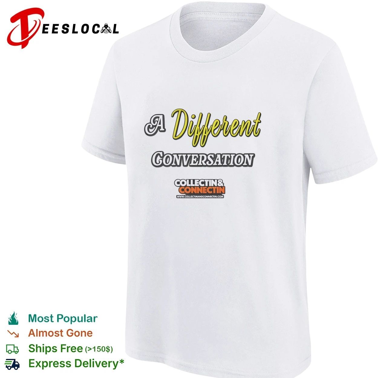 A Different Conversation Collectin and Connectin T-shirt