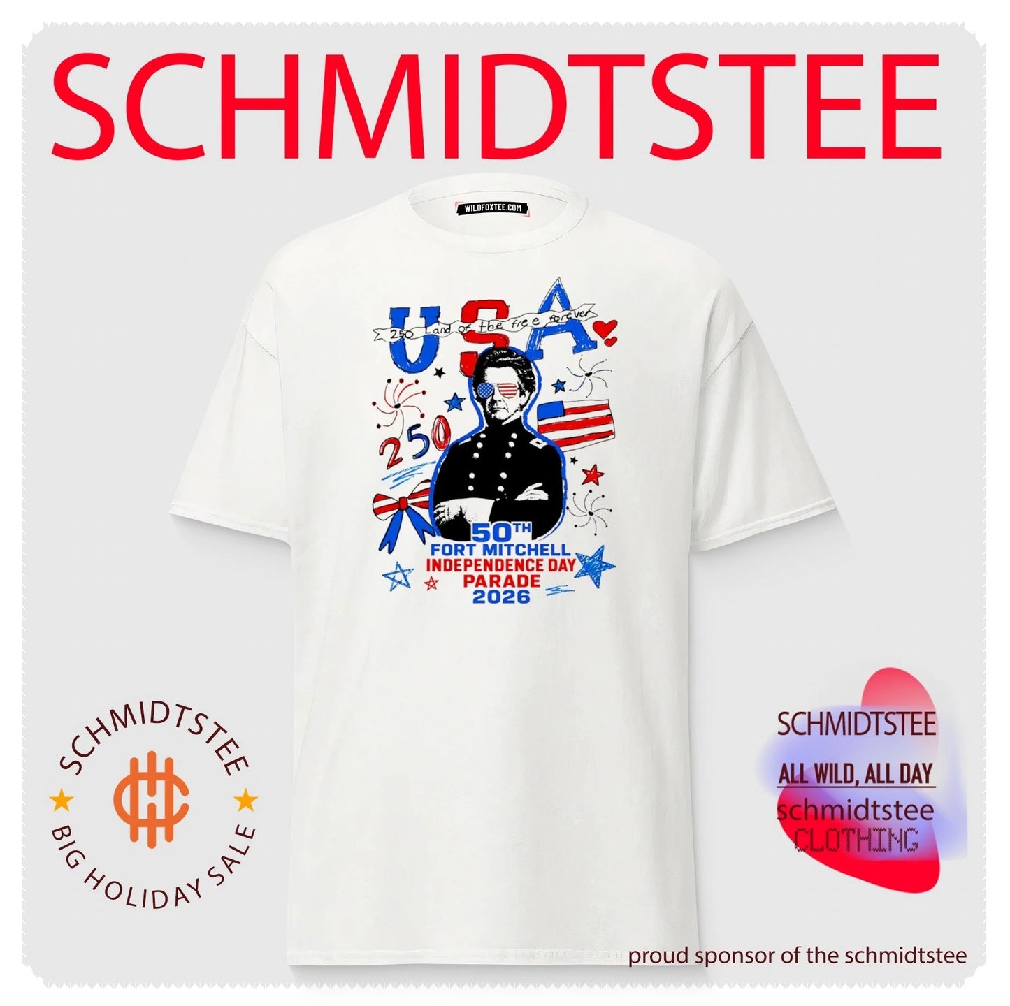 50th Fort Mitchell Independence Day Parade 2026 shirt