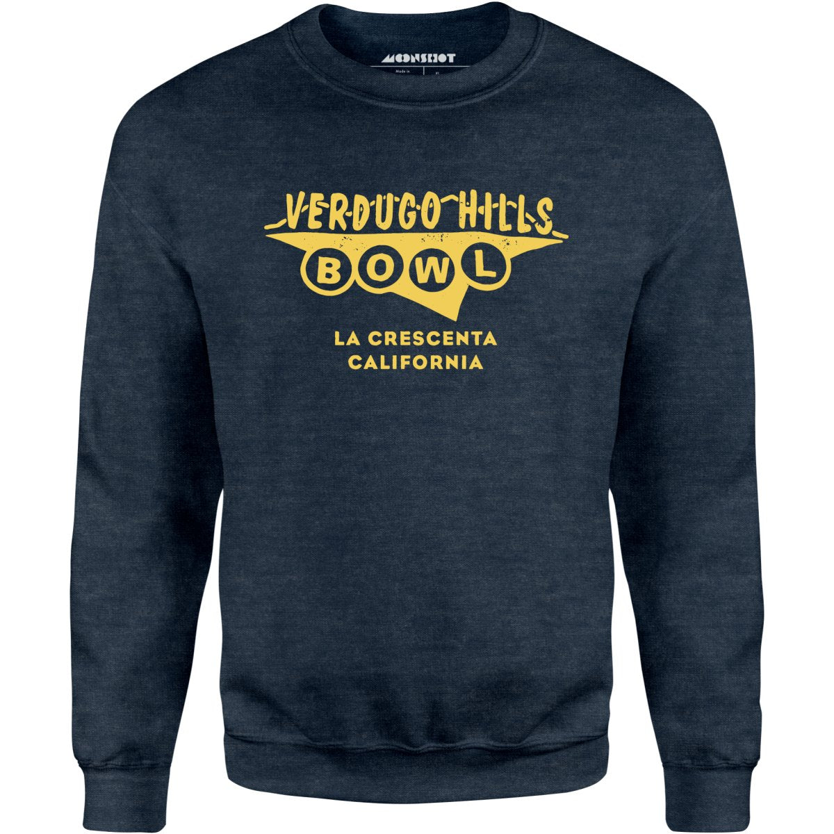 Verdugo Hills - La Crescenta, CA - Vintage Bowling Alley - Unisex Sweatshirt