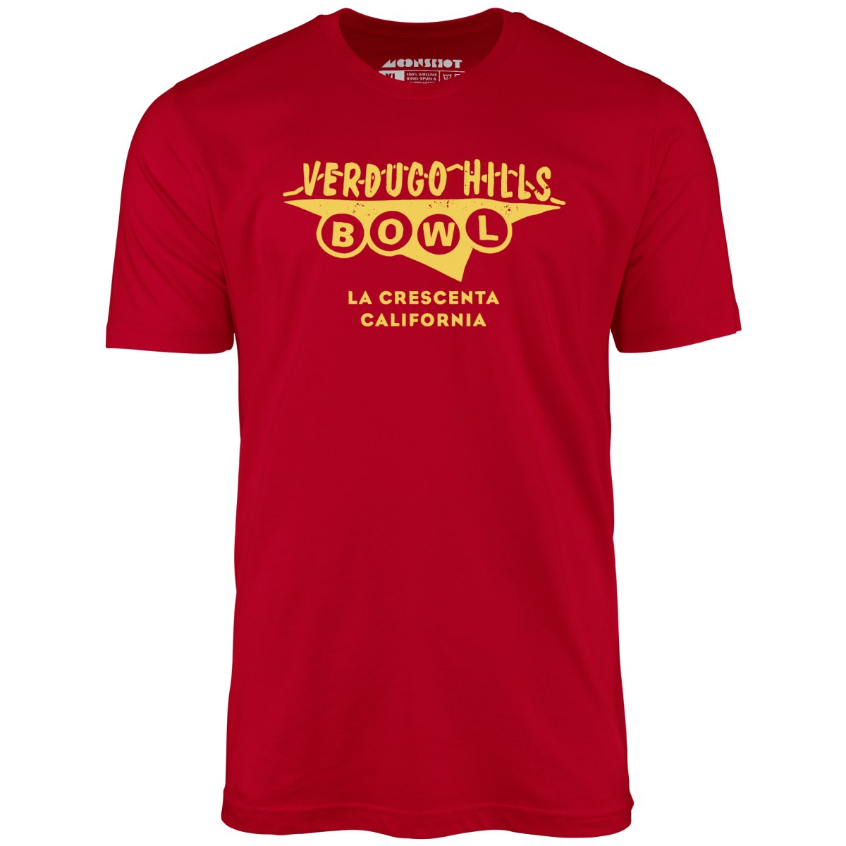 Verdugo Hills - La Crescenta, CA - Vintage Bowling Alley - Unisex T-Shirt
