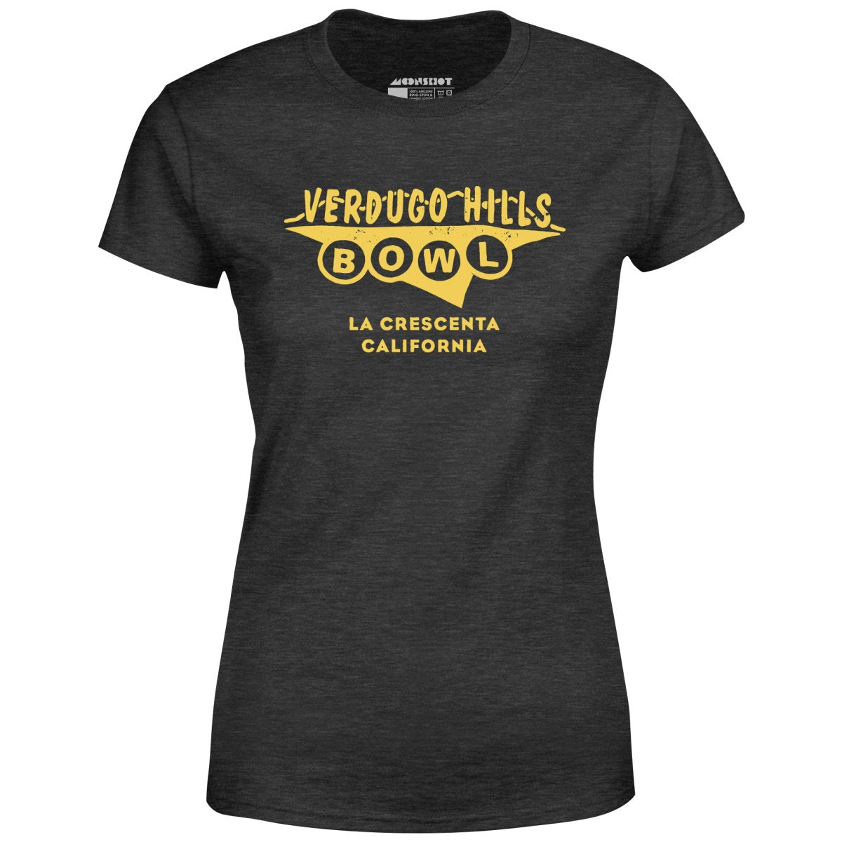 Verdugo Hills - La Crescenta, CA - Vintage Bowling Alley - Women's T-Shirt