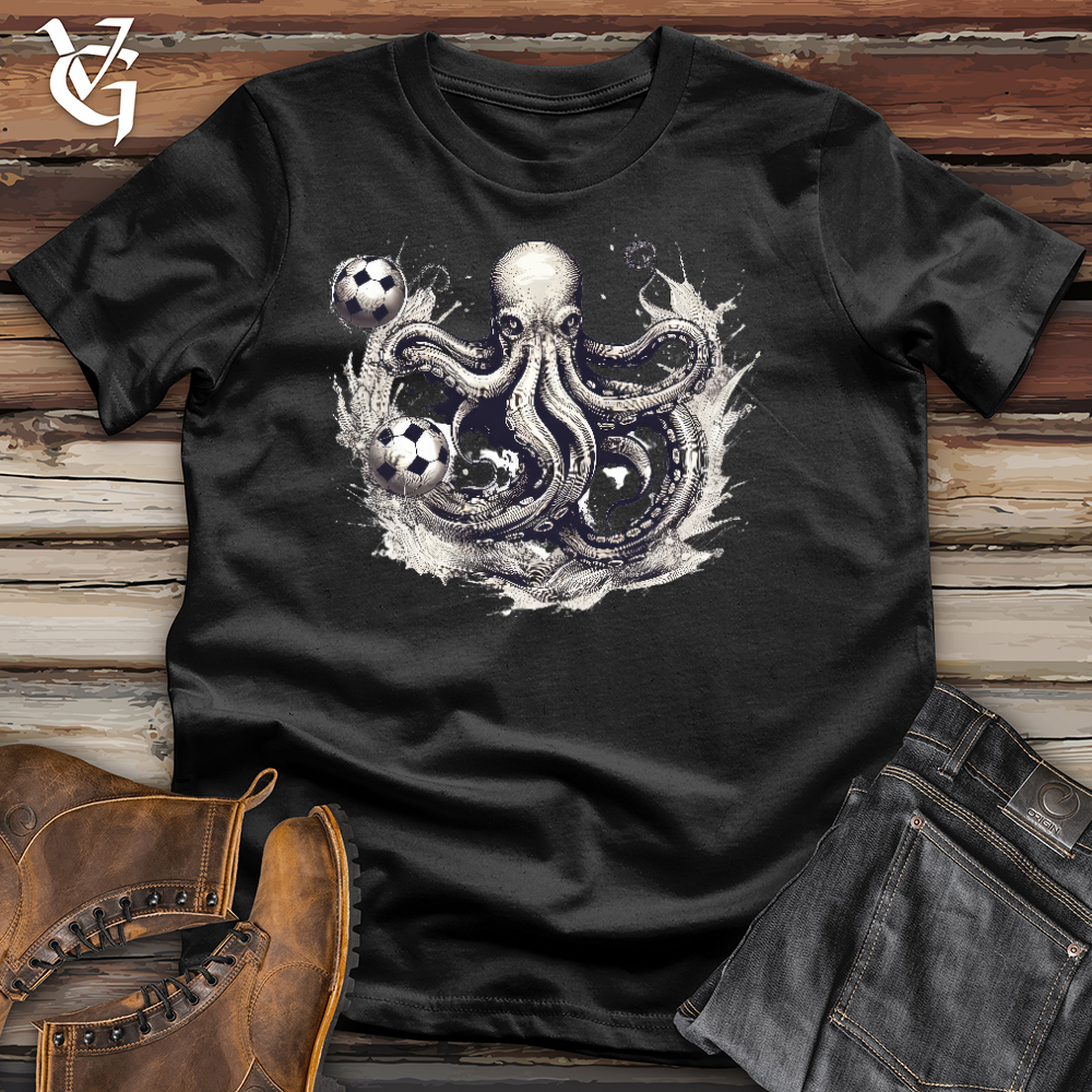 Octopus Soccer Star Cotton Tee