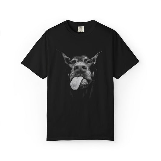 Vintage Doberman Graphic Tee - Comfort Colors