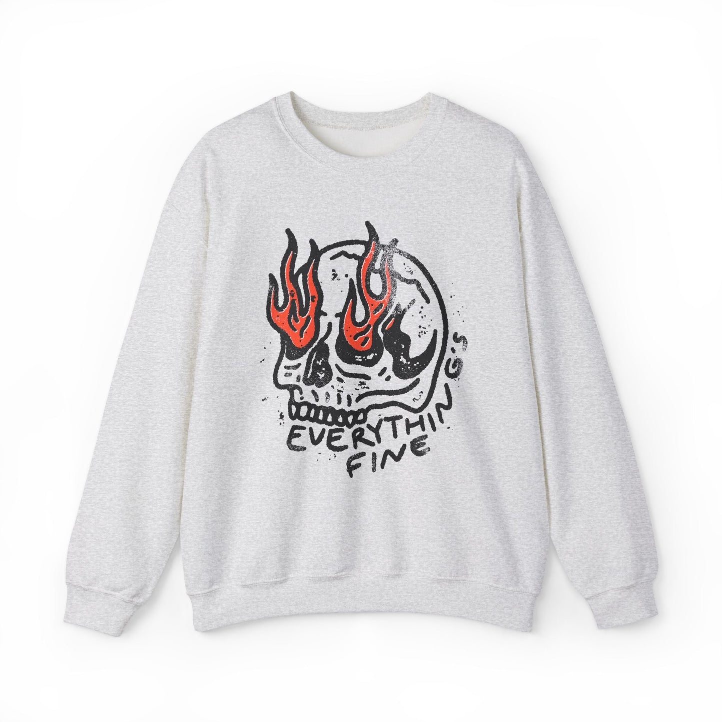 Vintage Funny Everything's Fine Sweatshirt
