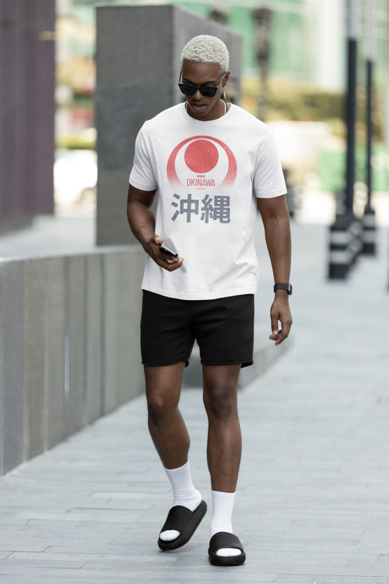 Vintage Okinawa Graphic Tee. Retro Travel T-shirt