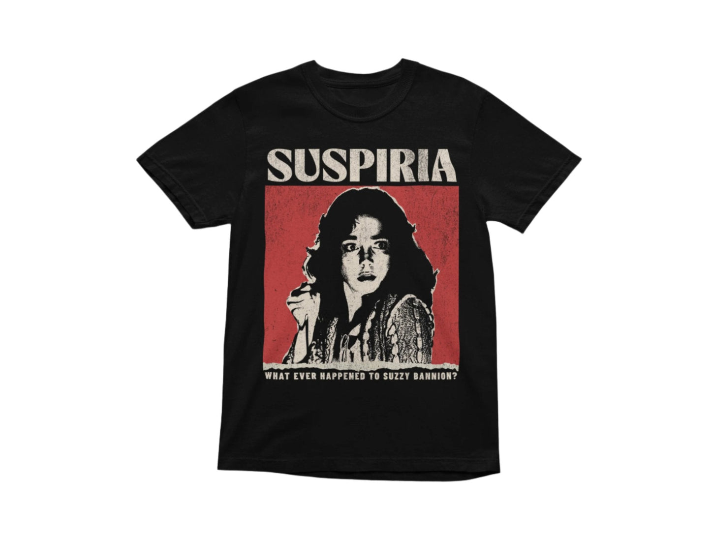 Vintage Suspiria Retro Graphic Tee.