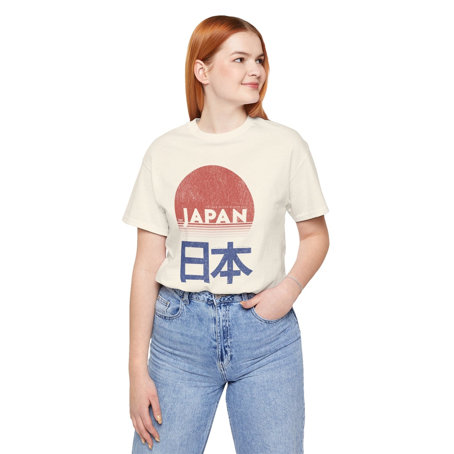 Vintage Visit Japan Unisex Retro Graphic Tee