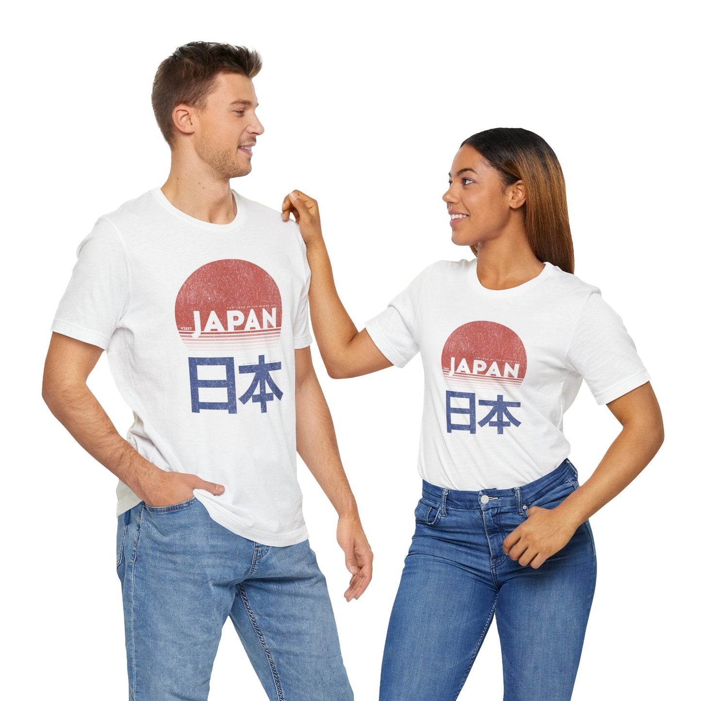 Vintage Visit Japan Unisex Retro Graphic Tee