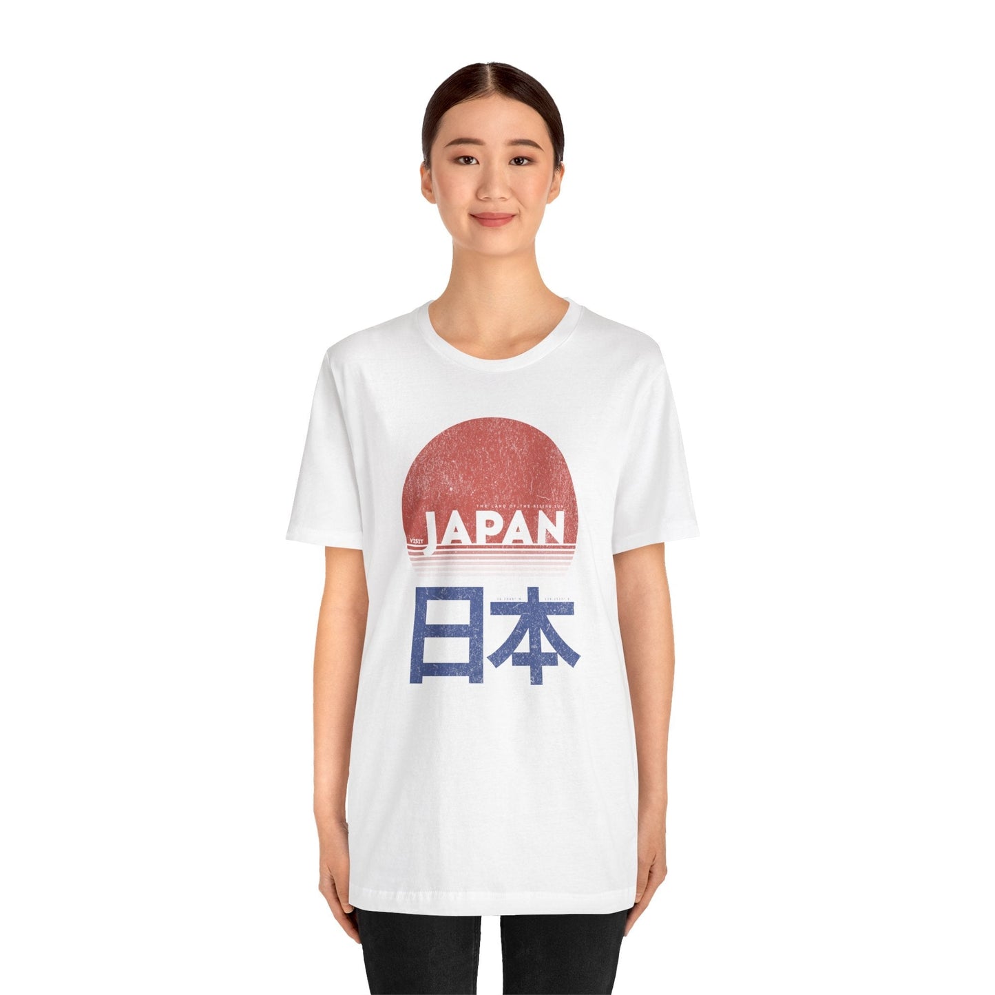 Vintage Visit Japan Unisex Retro Graphic Tee
