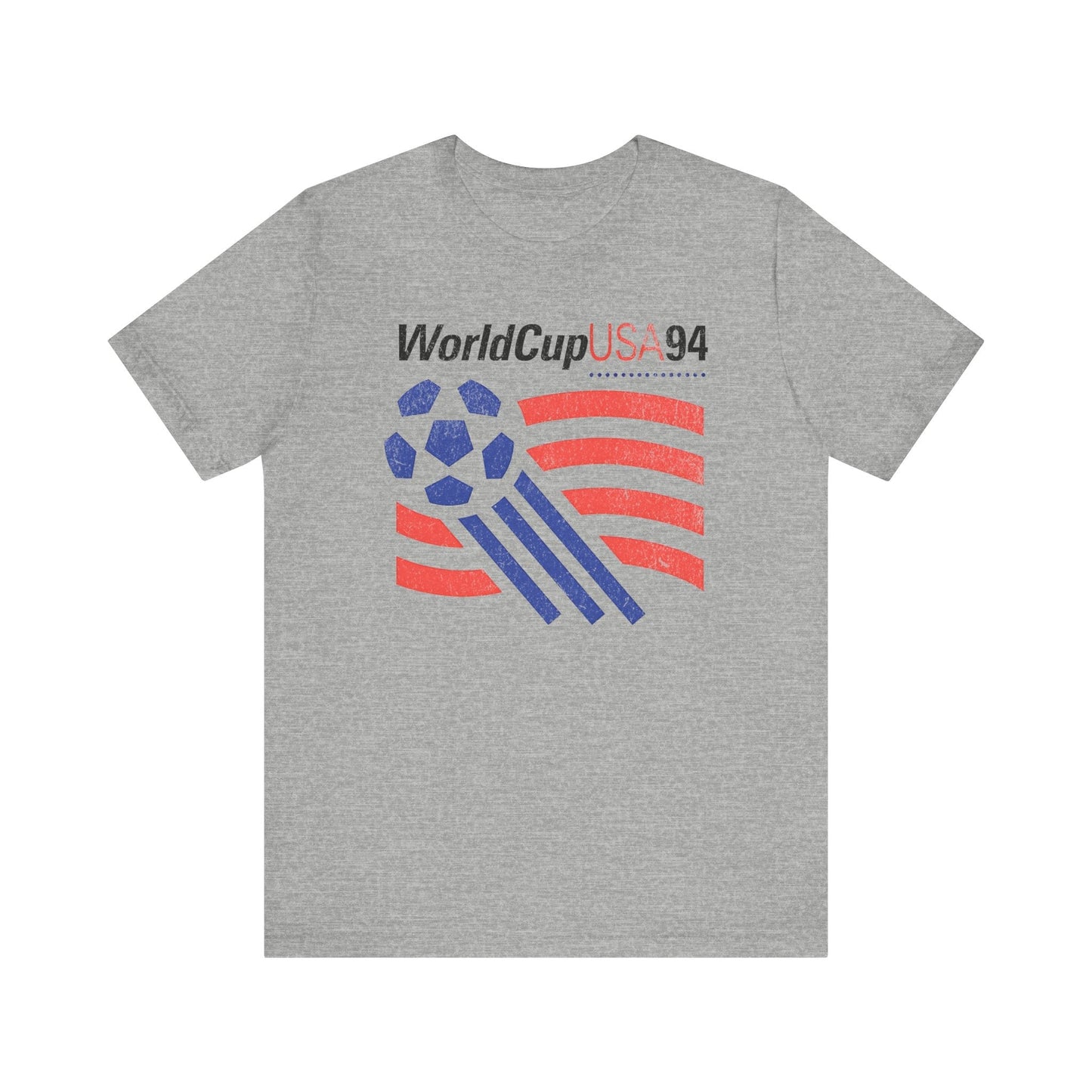 Vintage WorldCup 94 USA Retro Soccer Football Tee.