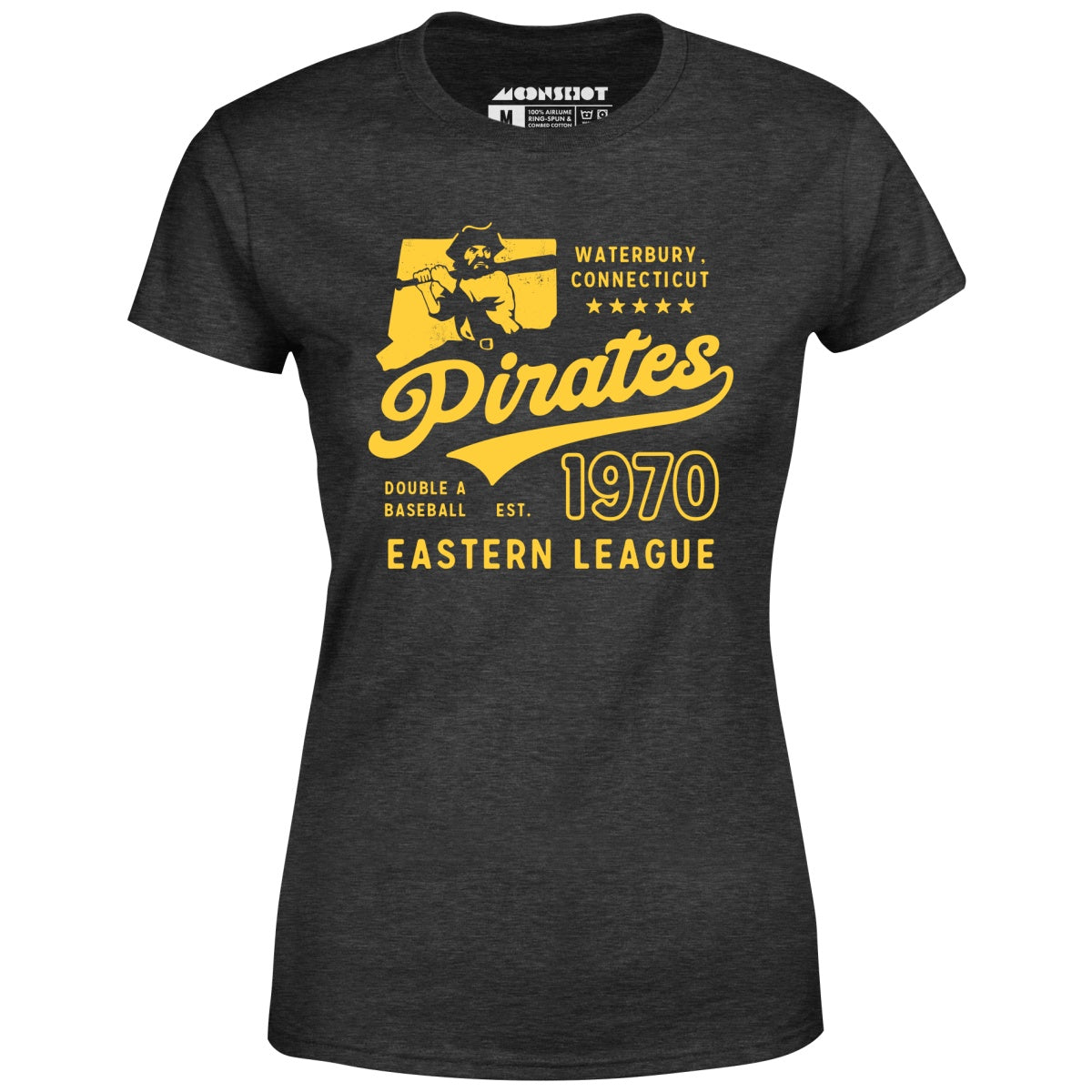 Waterbury Pirates - Connecticut - Vintage Defunct Baseball Teams - Women's T-Shirt