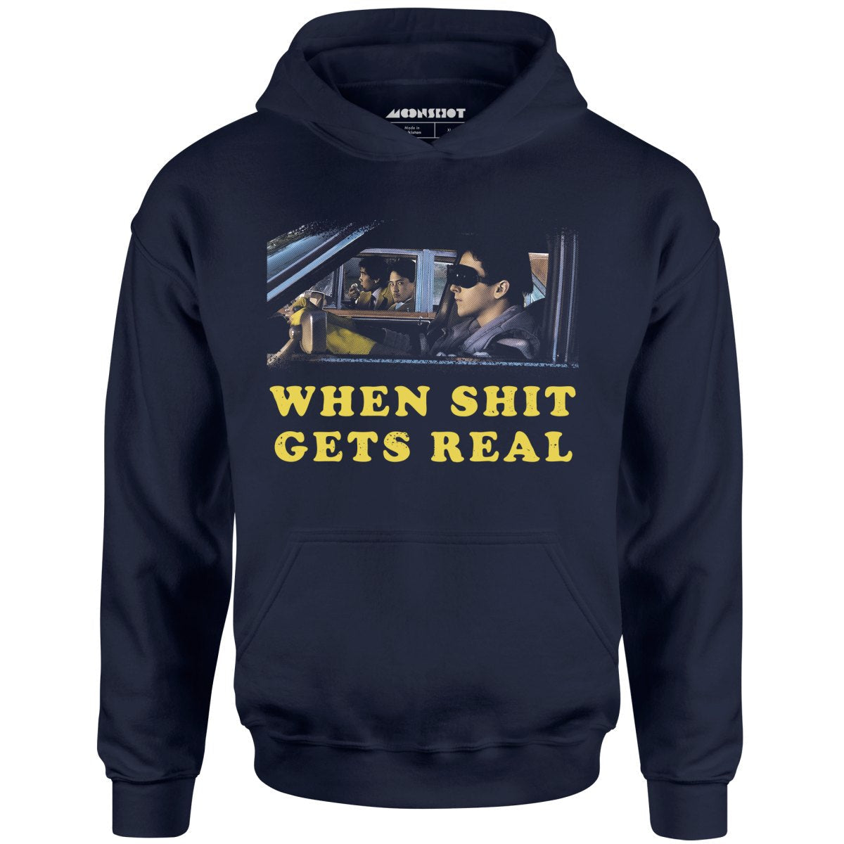 When It Gets Real - Unisex Hoodie
