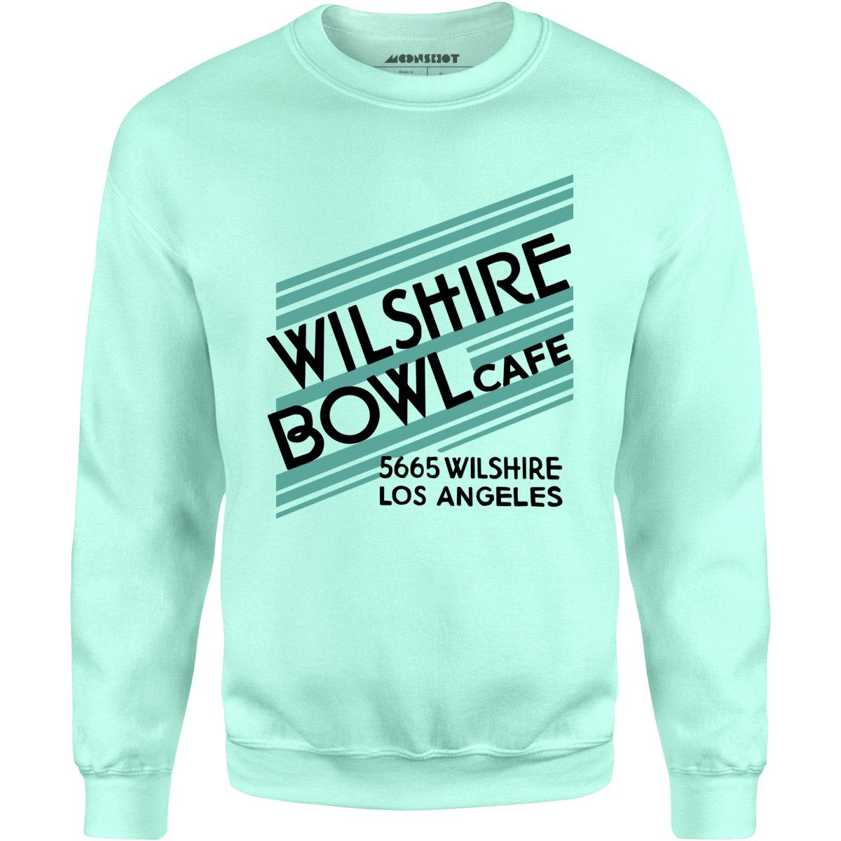 Wilshire Bowl Cafe - Los Angeles, CA - Vintage Restaurant - Unisex Sweatshirt