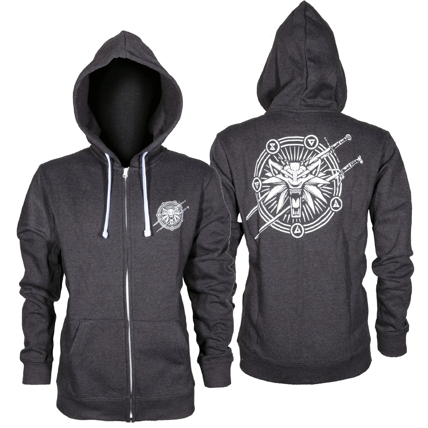 The Witcher 3 Supernatural Gamer Zip-Up Hoodie