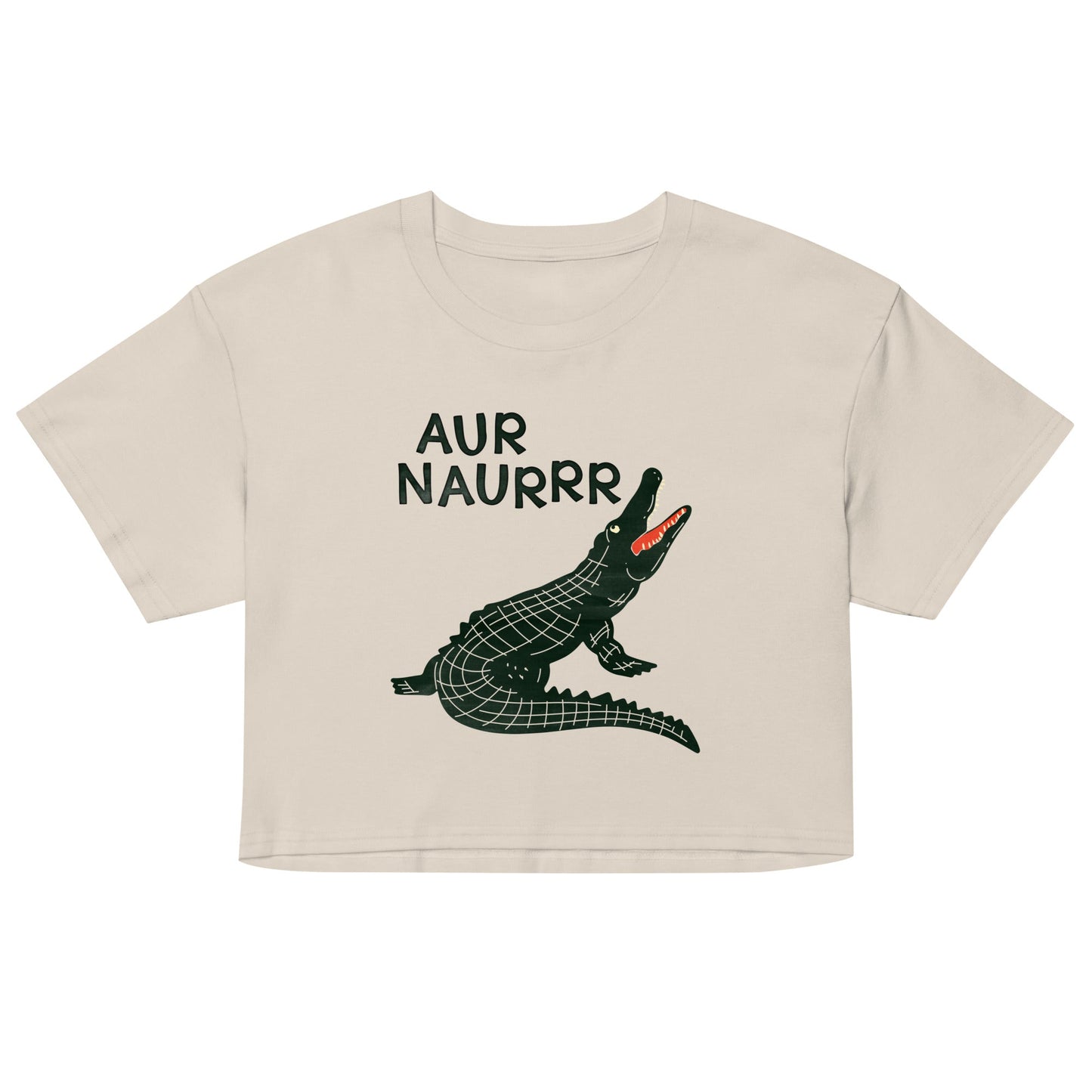 Aur Naurrr Women's Crop Tee