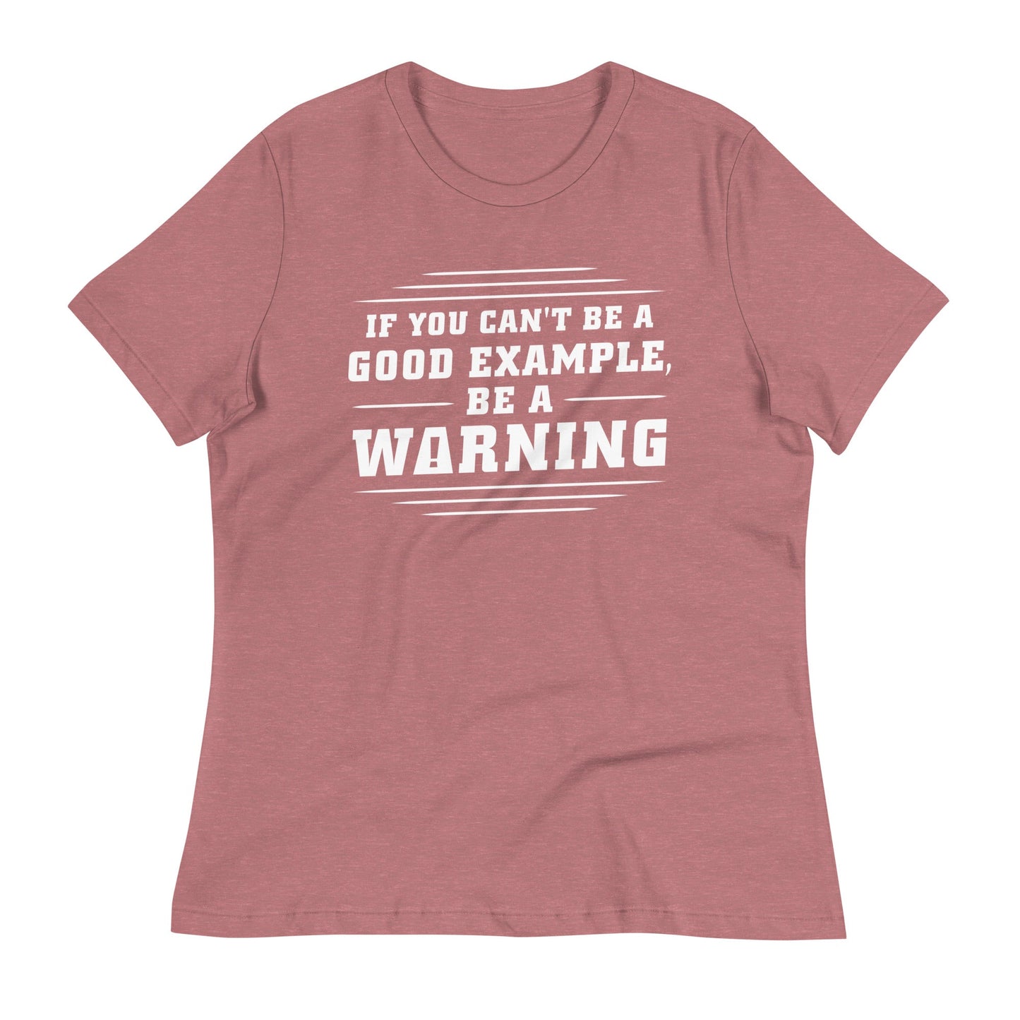 Be A Warning Women's Signature Tee