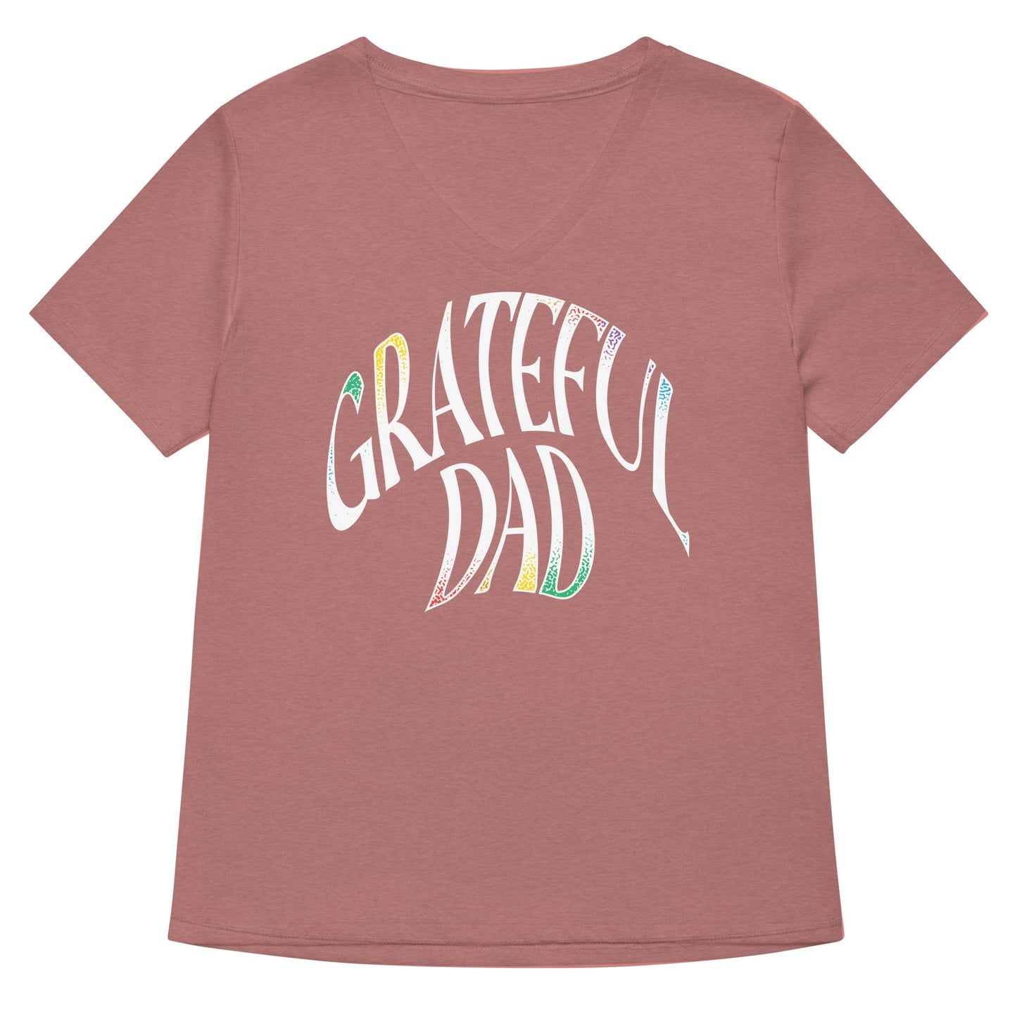 Grateful Dad Women's V-Neck Tee