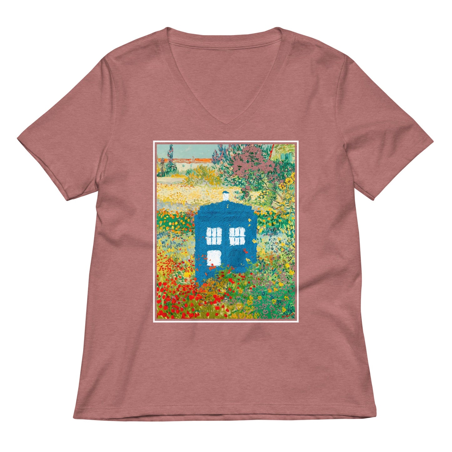 Garden In Bloom Women's V-Neck Tee