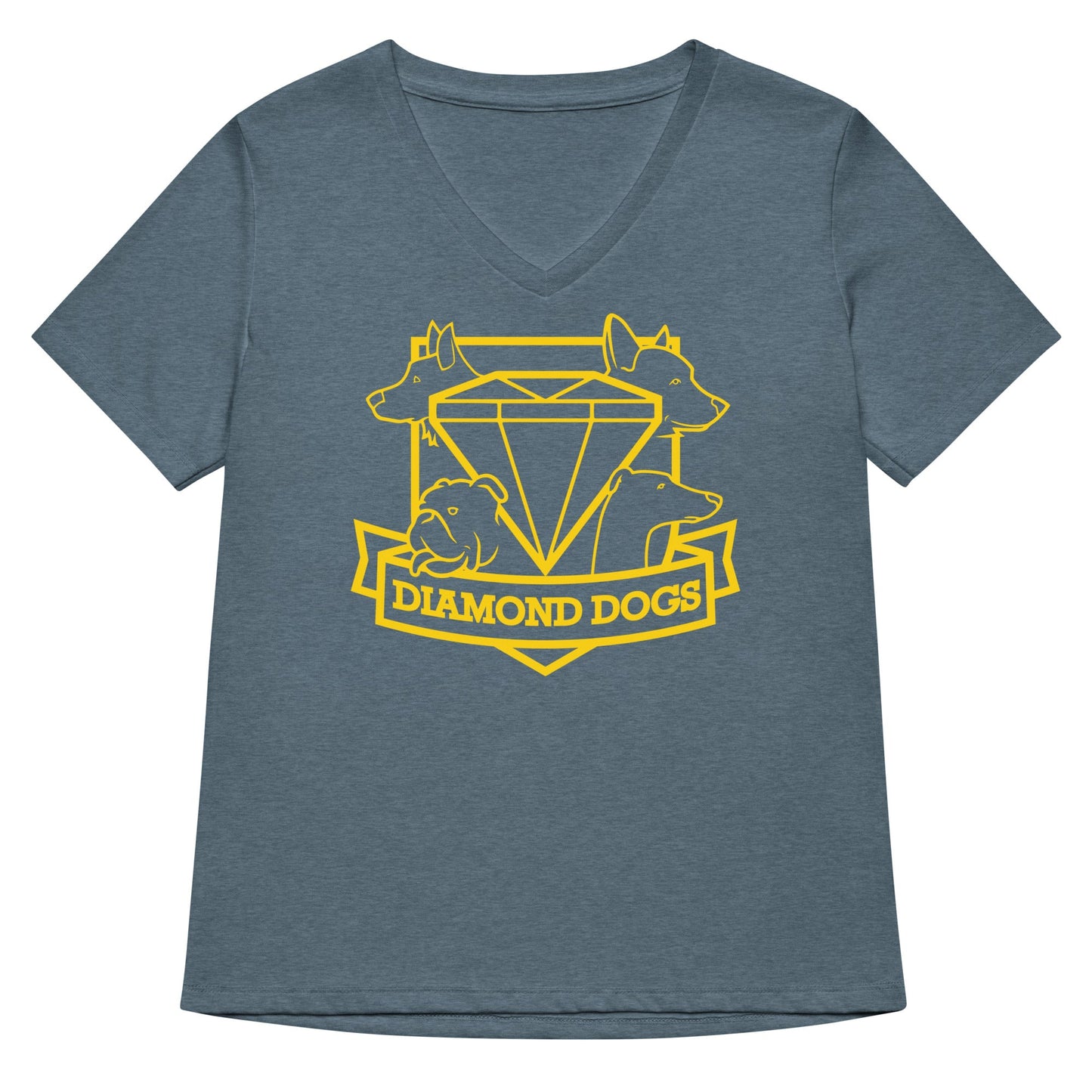 Diamond Dogs Women's V-Neck Tee