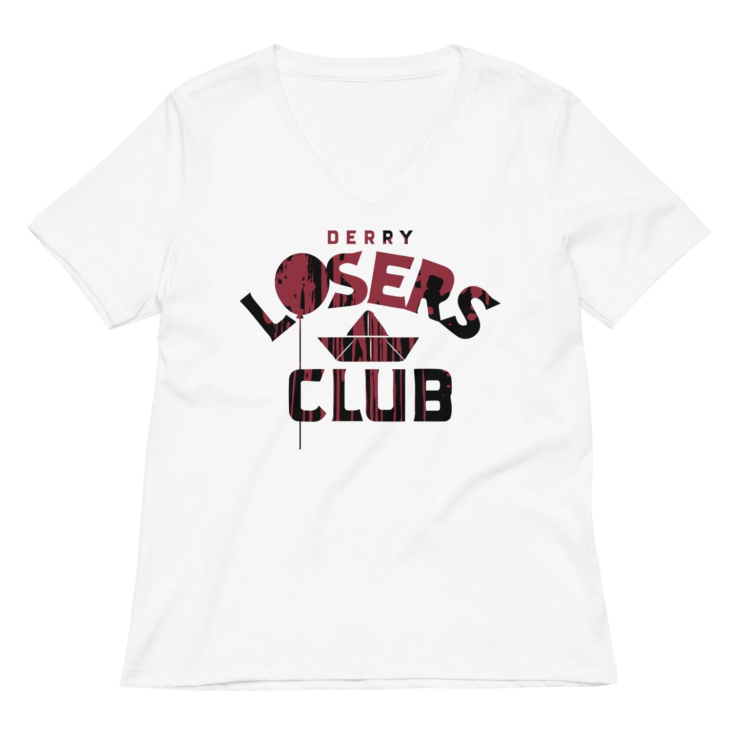 Derry Losers Club Women's V-Neck Tee