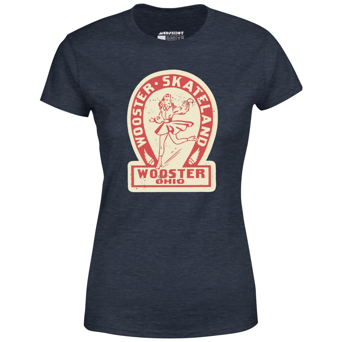 Wooster Skateland - Wooster, OH - Vintage Roller Rink - Women's T-Shirt