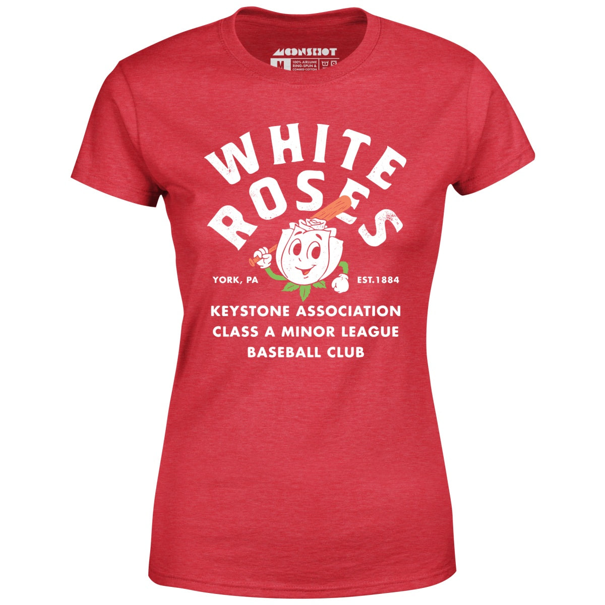 York White Roses - Pennsylvania - Vintage Defunct Baseball Teams - Women's T-Shirt