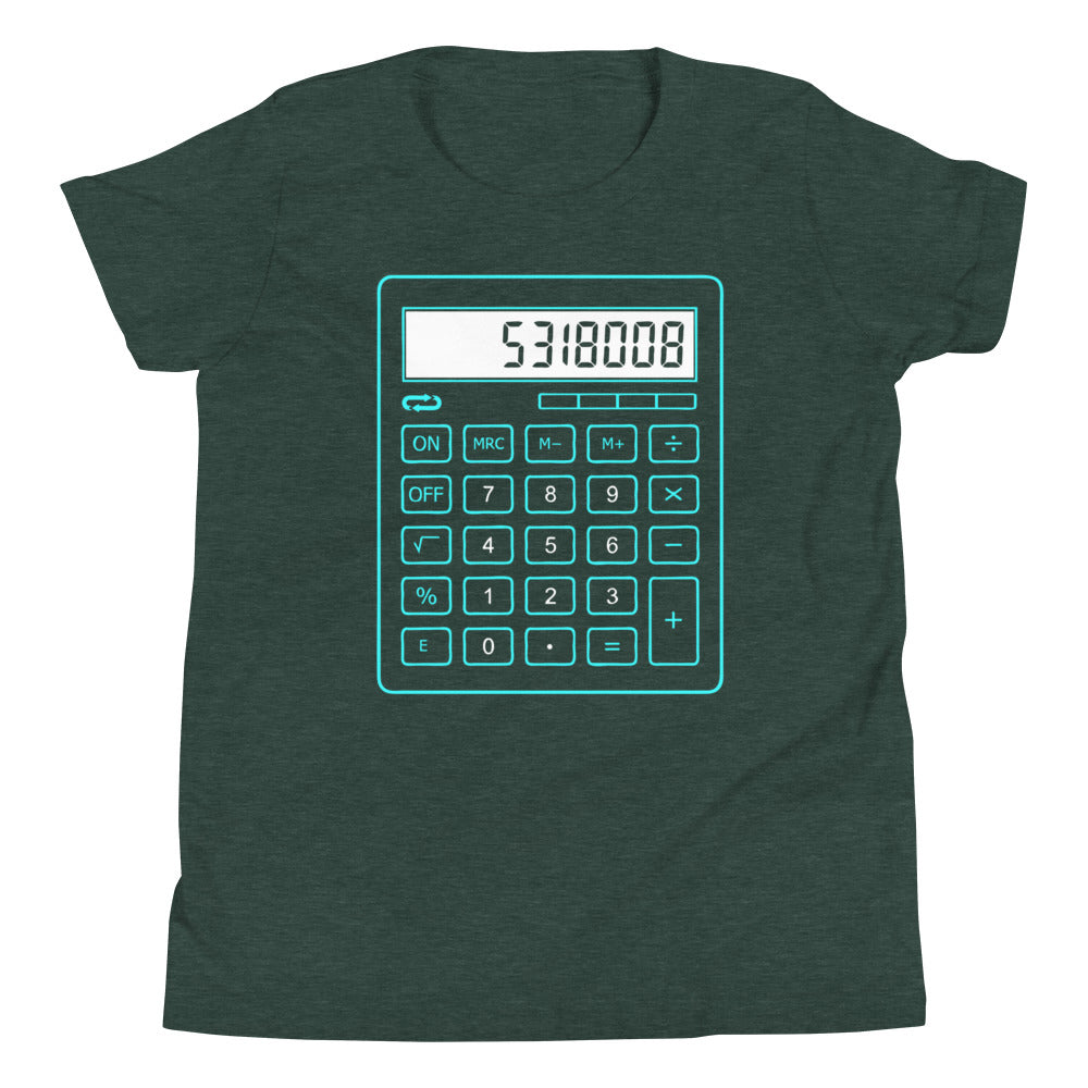 5318008 Calculator Kid's Youth Tee