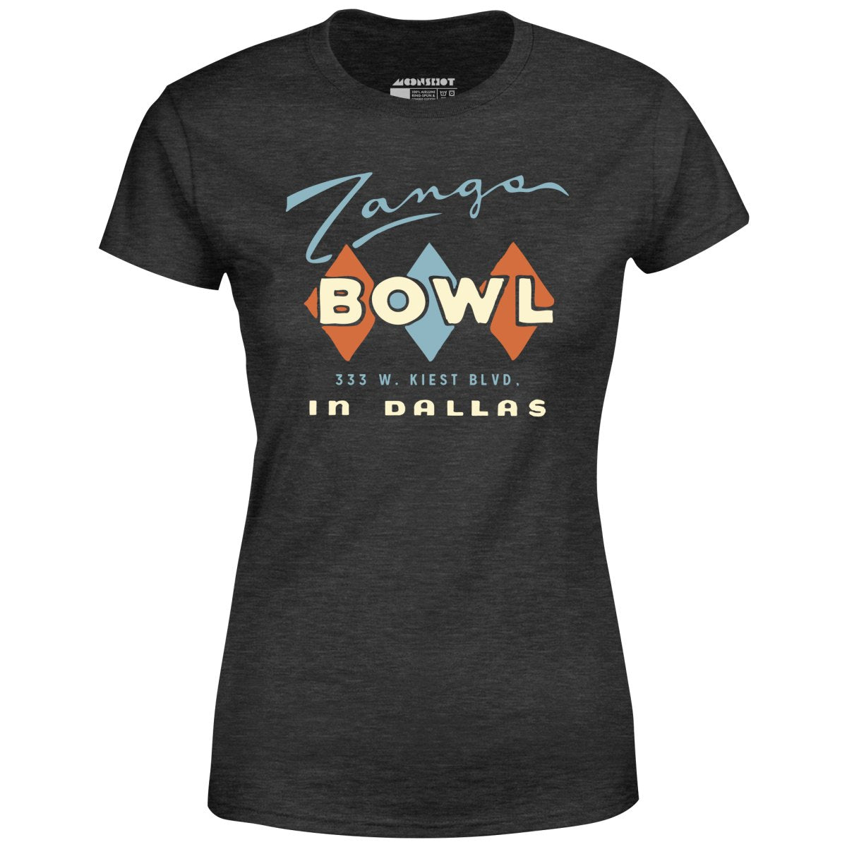 Zangs Bowl - Dallas, TX - Vintage Bowling Alley - Women's T-Shirt
