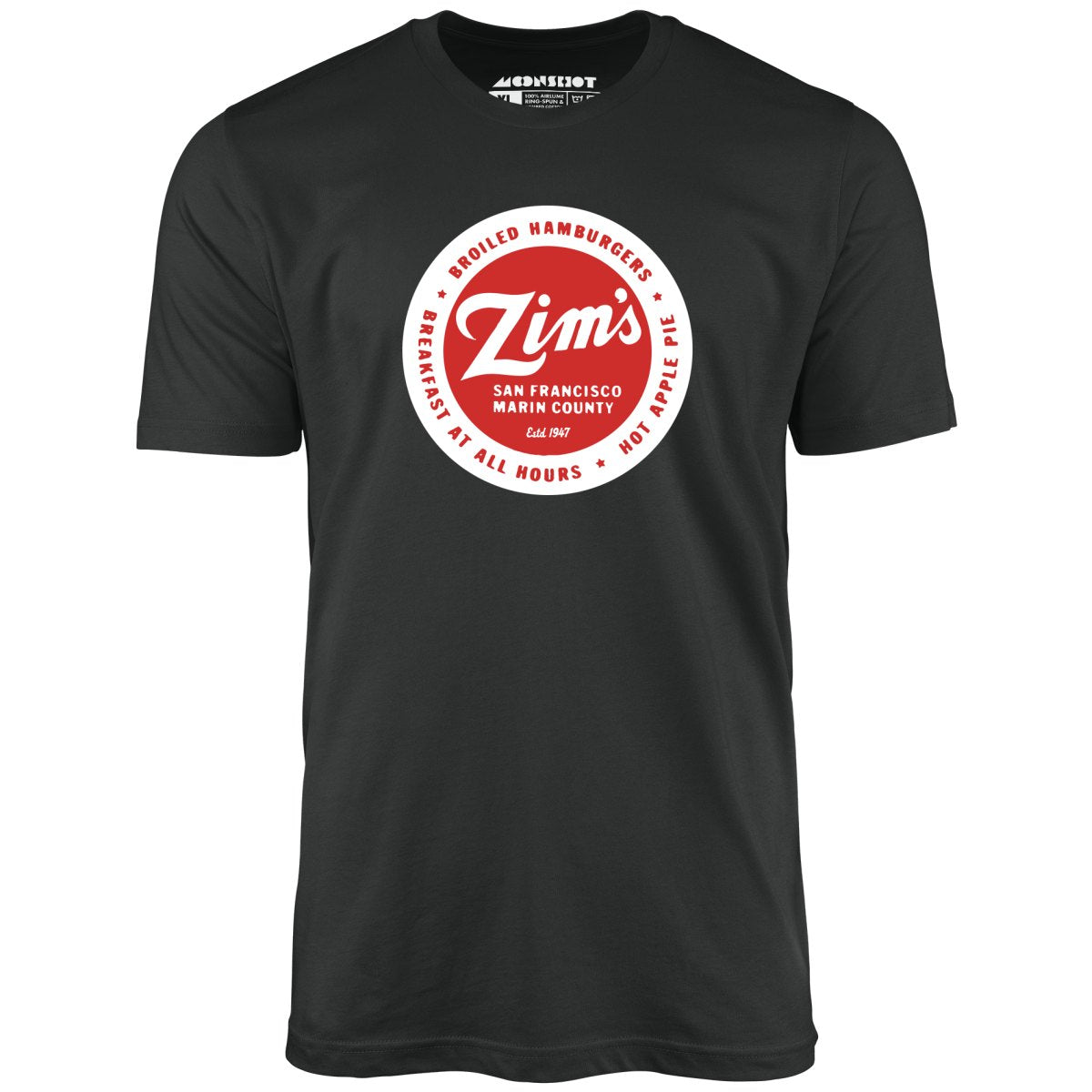 Zim's Hamburgers - San Francisco, CA - Vintage Restaurant - Unisex T-Shirt