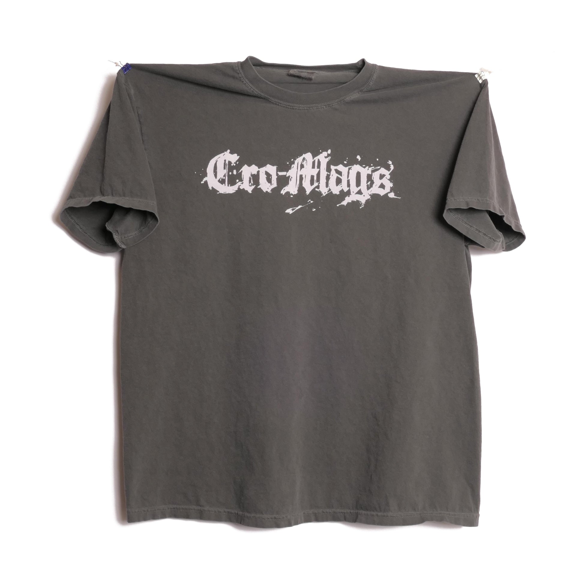 Cro-Mags Hardcore Punk Band Tee Ultra Faded Heavyweight Post Metal Alternative Grunge Heavy Rock Punk Xl (1)