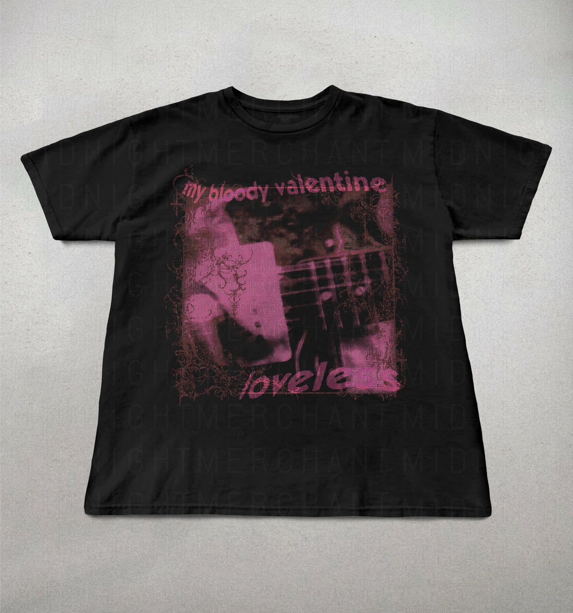 Bloody Valentine Loveless 90s Shoegaze Band Tee 90s Retro Y2k Loveless Tee (1)