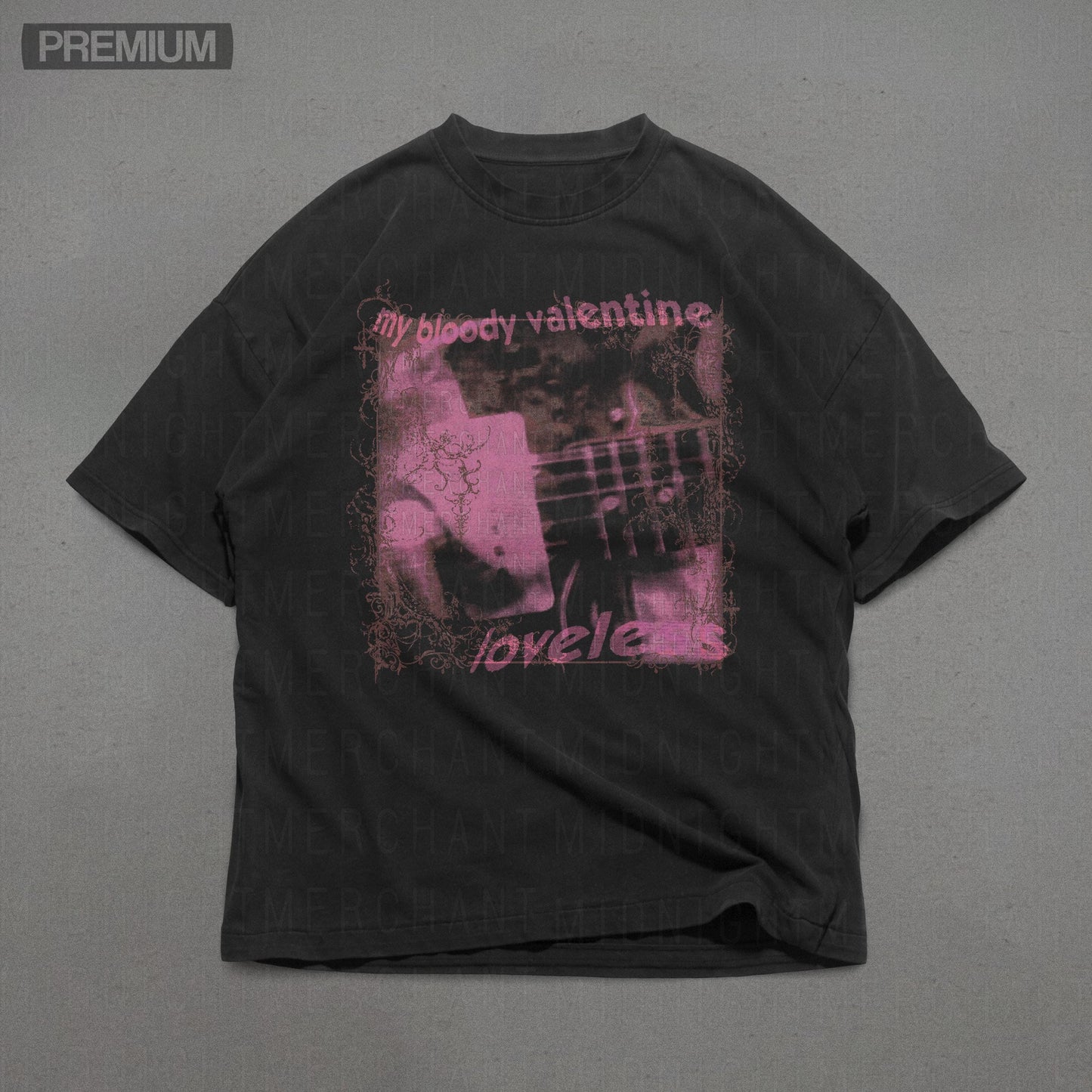 Bloody Valentine Loveless Comfort Colors 90s Shoegaze Band Tee 90s Retro Y2k Band (1)