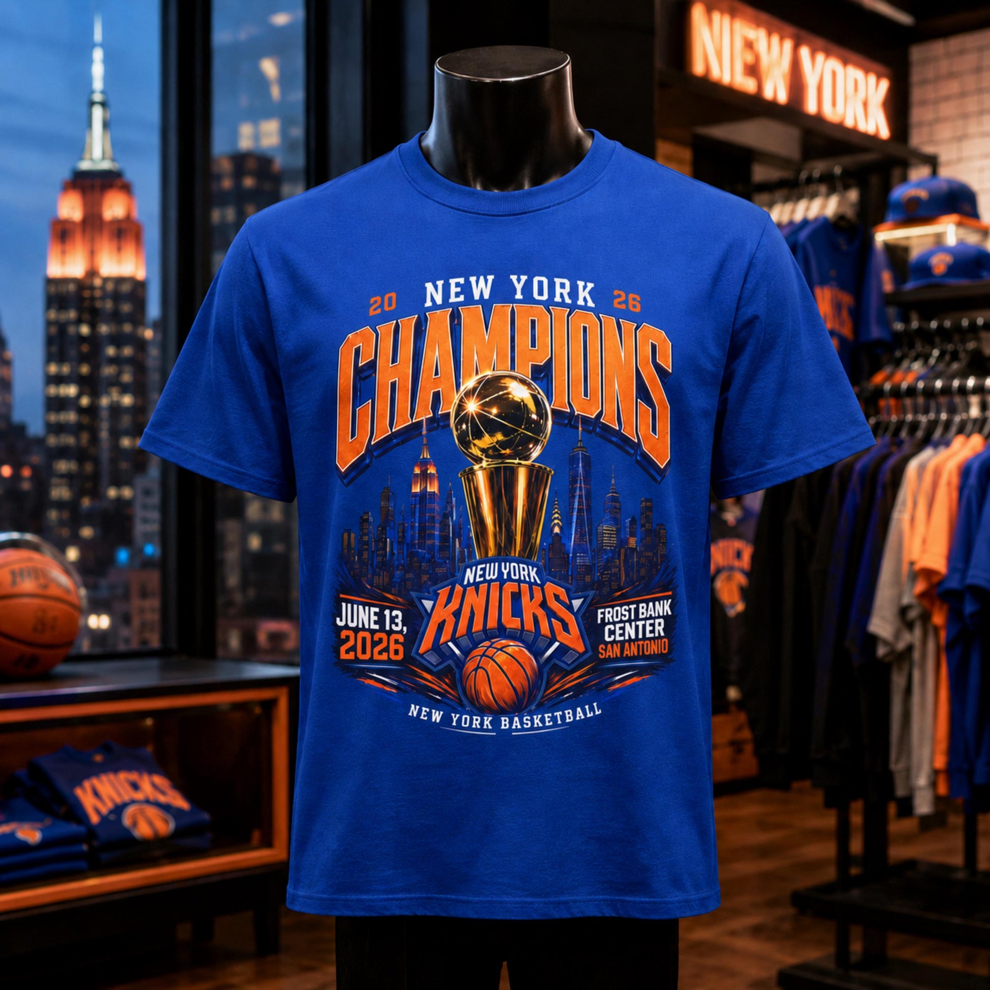 York Basketball Champions 2026 York Knicks Champions Unisex T-shirt, Sweatshirt, Hoodie (1)