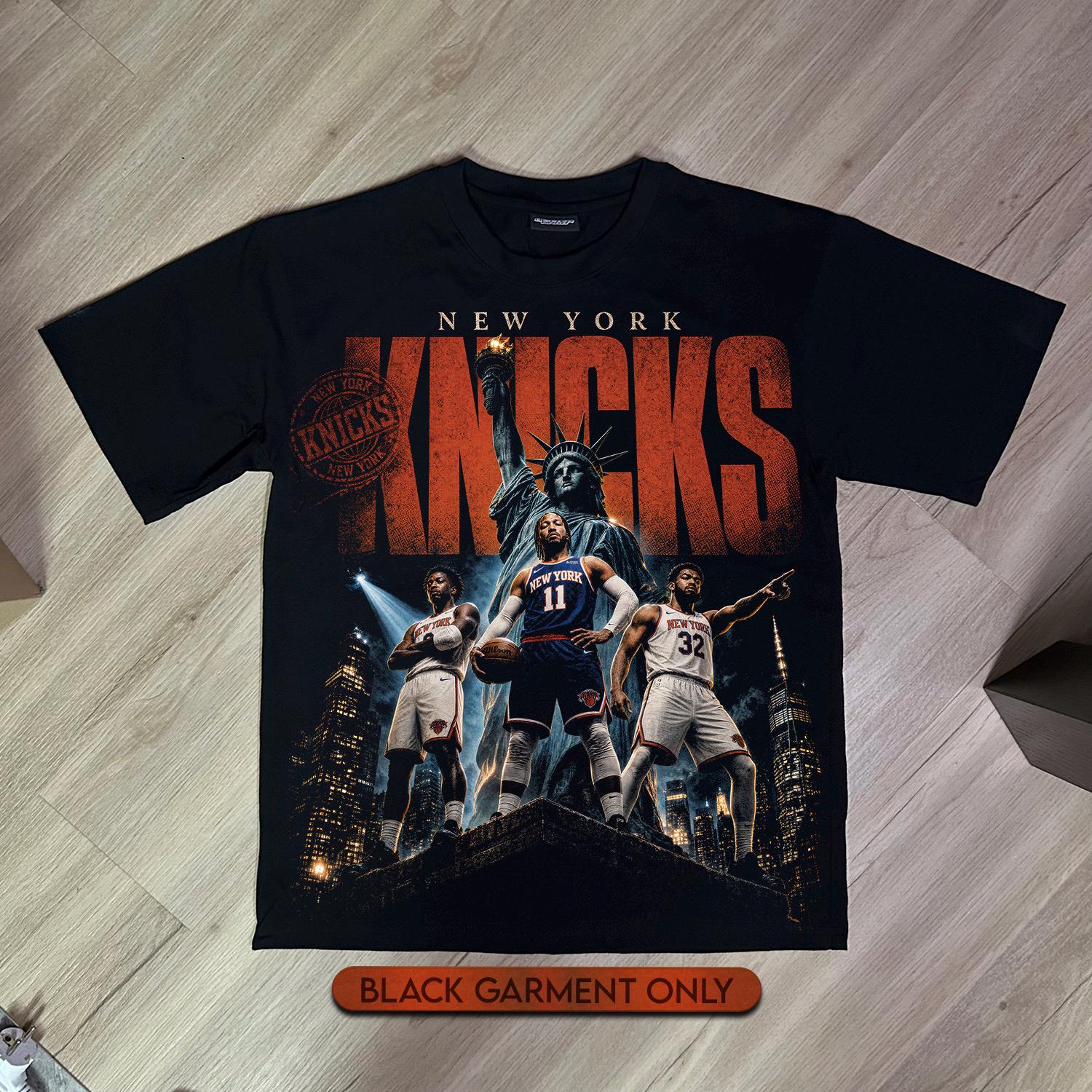 Knicks Png York Home Turf Digital Download Black Knockout Halftone Vintage Dtf Dtg 300dpi (1)