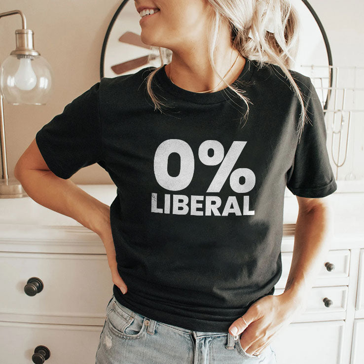 0% Liberal T Shirt