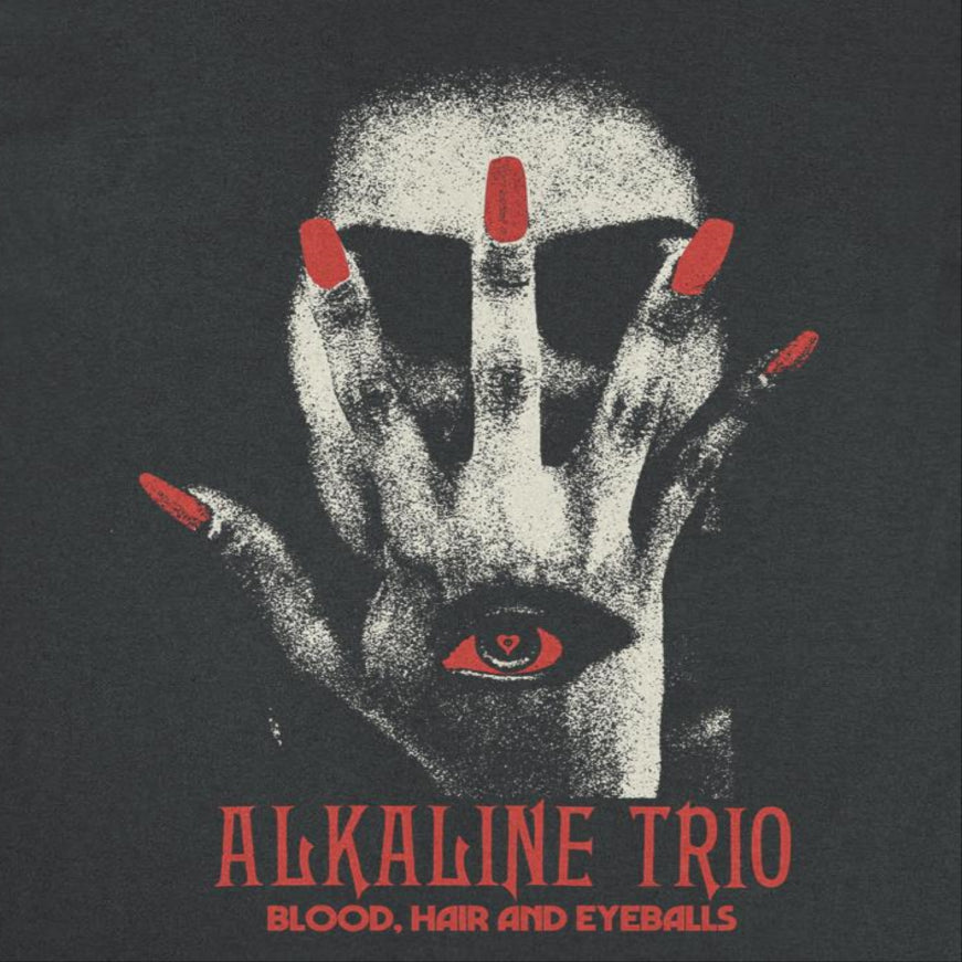 Alkaline Trio BHE 4Hand Mens T Shirt Black