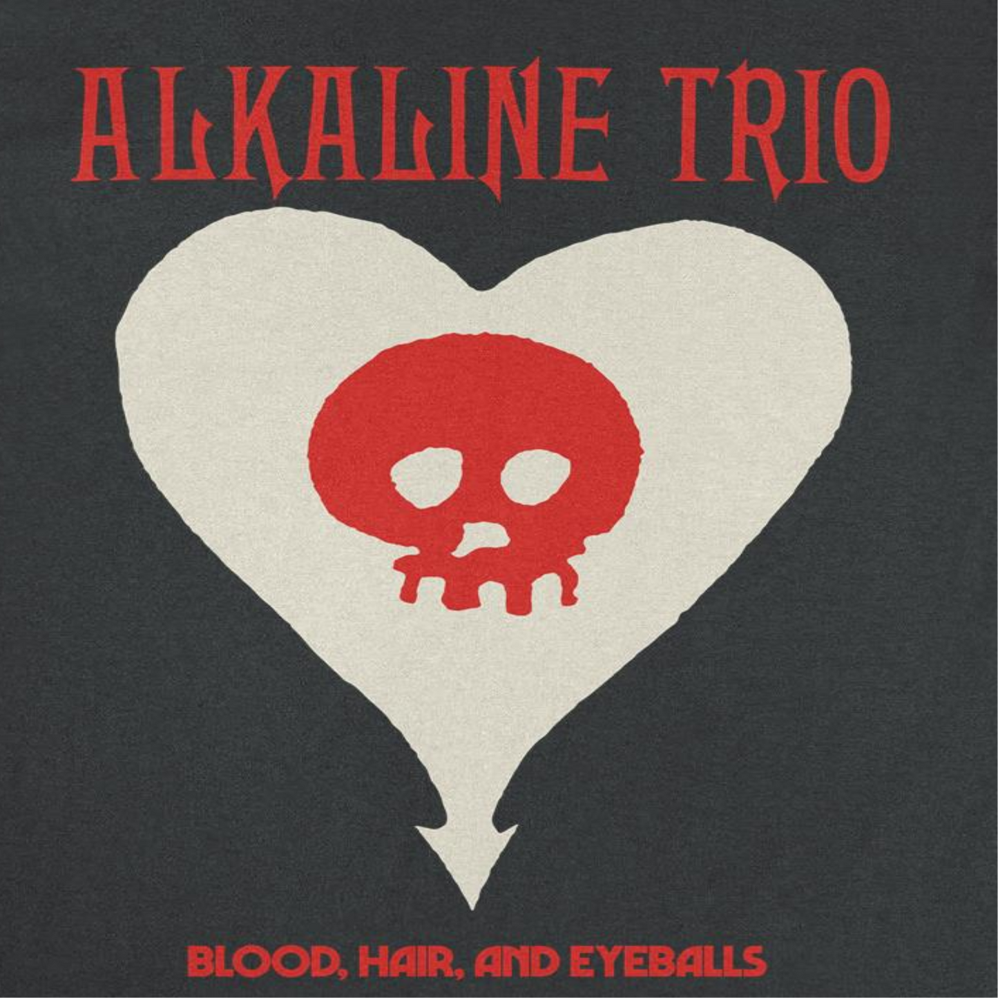 Alkaline Trio Heartskull Mens T Shirt Black