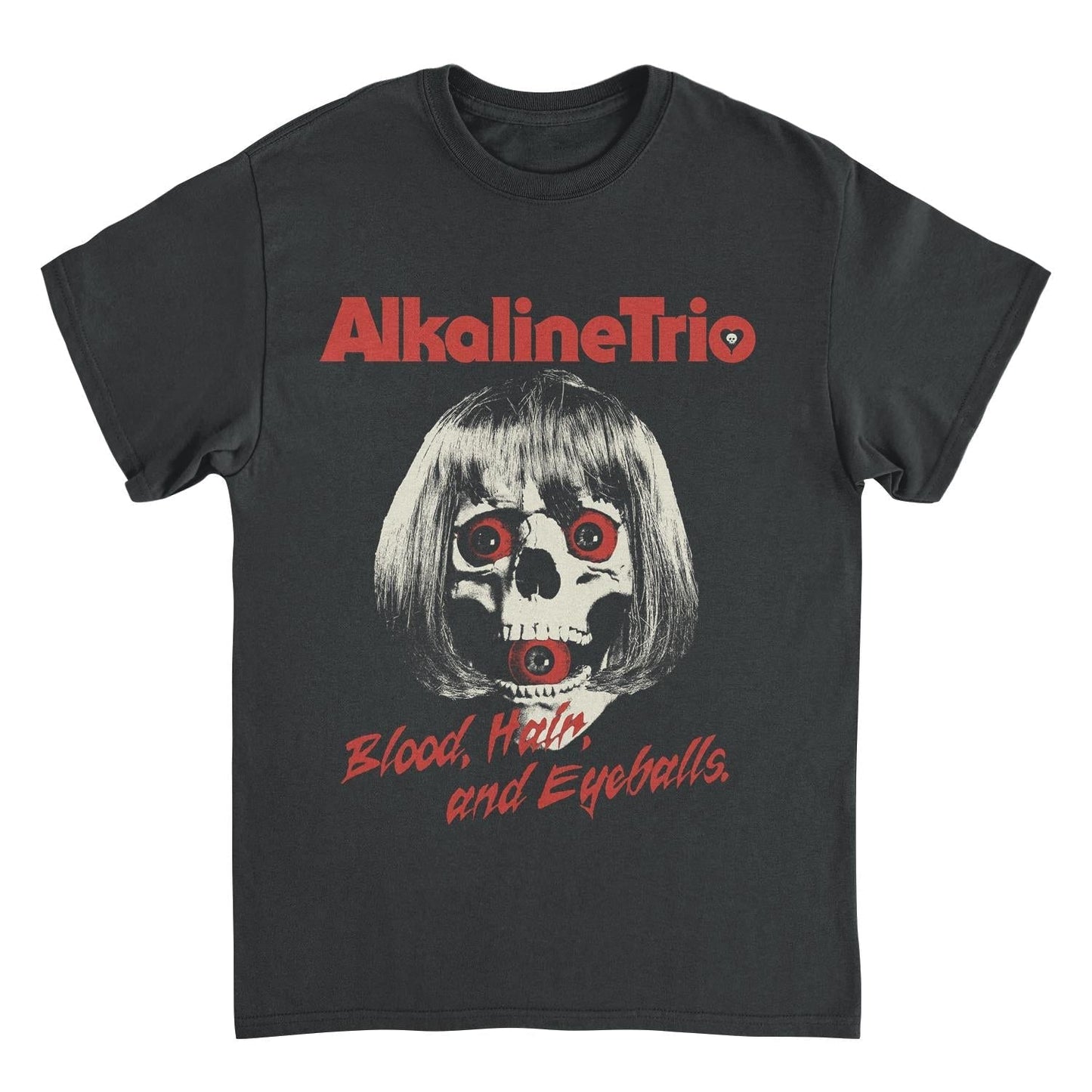 Alkaline Trio Skelly Eyes Mens T Shirt Black