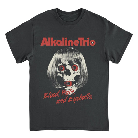 Alkaline Trio Skelly Eyes Mens T Shirt Black