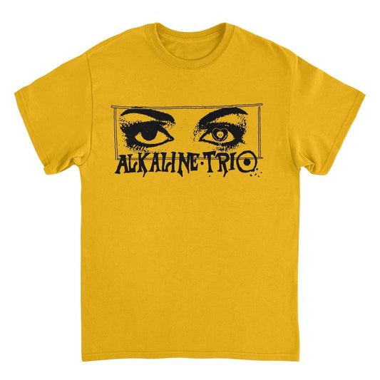 Alkaline Trio Alkaline Stare Mens T Shirt Gold