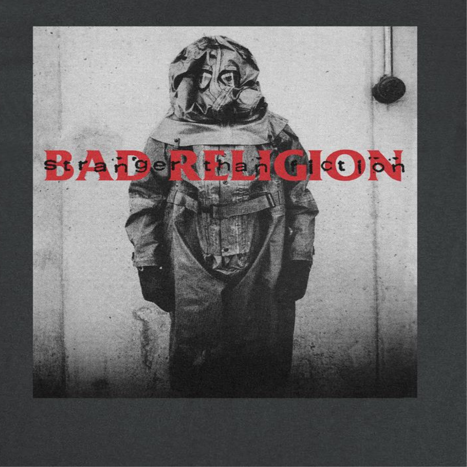 Bad Religion Hazmat Stranger Than Fiction Mens T Shirt Black - clothing by TeeHivey.com (Image 2)
