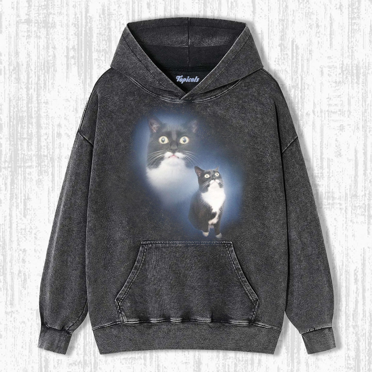RETRO PET PORTRAIT HOODIE Style003 - clothing by TeeHivey.com