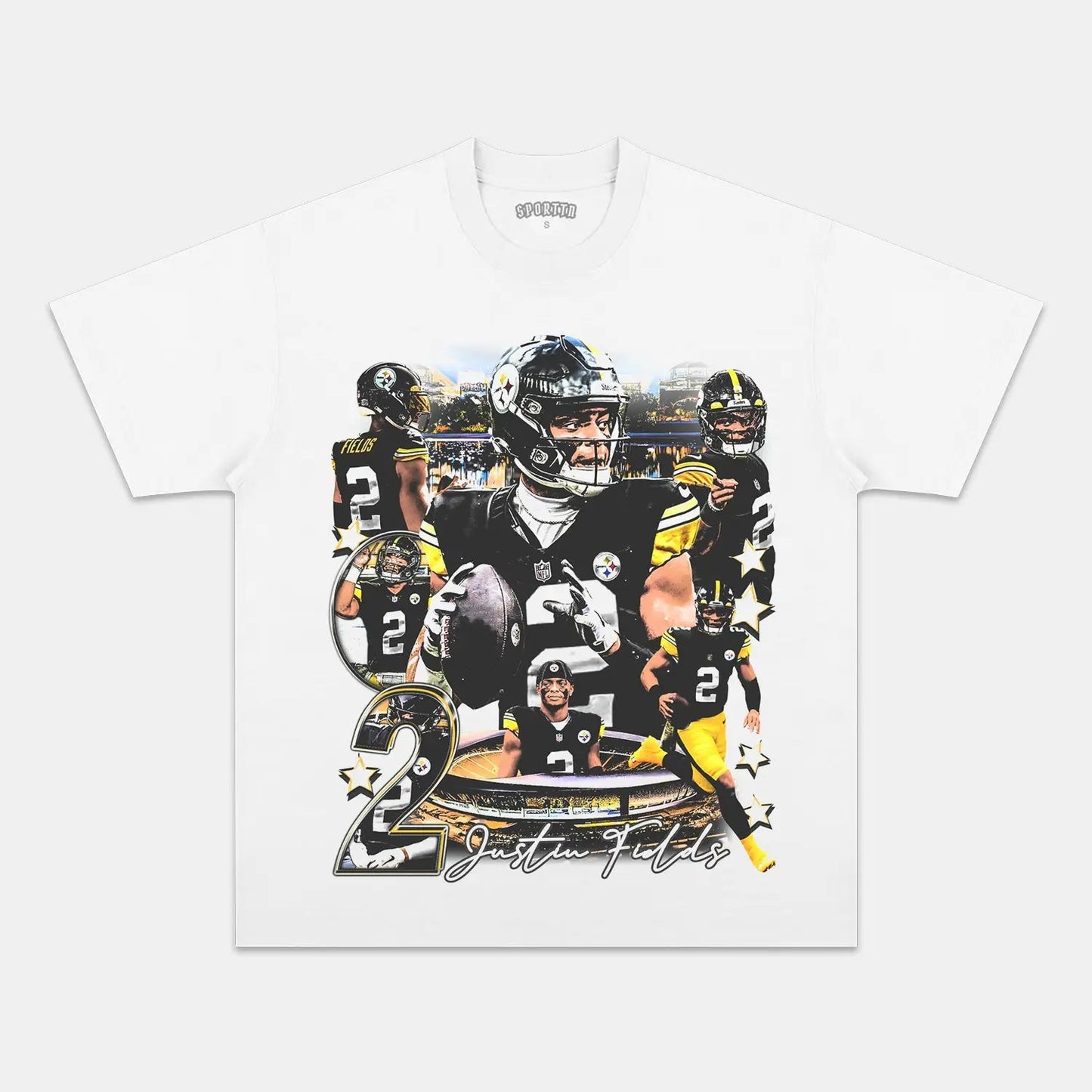 JUSTIN FIELDS - STEELERS TEE - clothing by TeeHivey.com (Image 2)