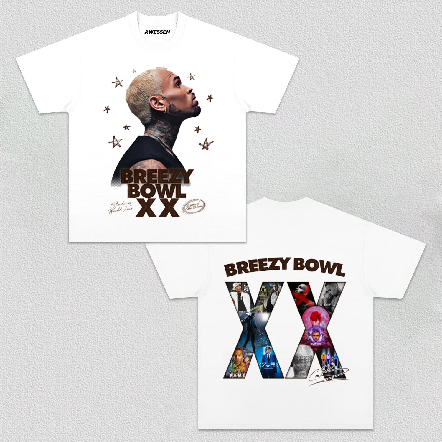 CHRIS BROWN  2.2 TEE - clothing by TeeHivey.com (Image 2)