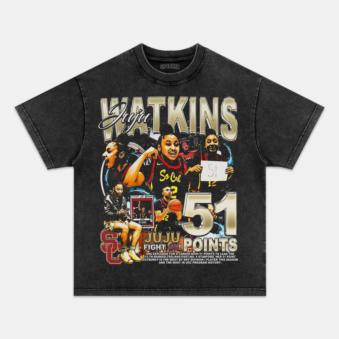 JUJU WATKINS V2 TEE Style002